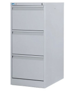 Silverline M:Line Foolscap 3 Drawer Filing Cabinet