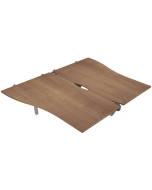 Aura W1600mm Set of 2 Wave Desks 600 & 800mm Deep