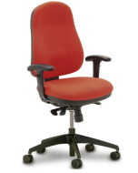 Verco Operator/Task Chair - Buzz Large Ergonomic Back Task Chair with Adjustable Arms