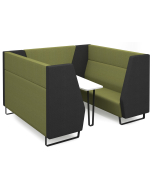 DMS Closed 6 Seater Vencore Pod Including Table and Metal Sled Frame