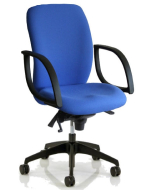 Verco Operator/Task Chair - Ergoform 2 Medium Back Task Chair with Arms