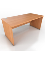 Icarus - Beech Panel End Rectangular Office Desk