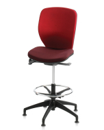 Orangebox - Joy Medium Back Swivel Counter High Draughtsman Chair