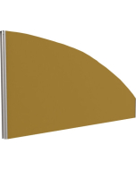 Innovate Venice (Liking) Fabric Desk Mounted Arc Screen 480-50mm High