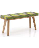 Verco Multi Purpose Seating - Martin Fully Upholstered Low Level Bench + Wood Edging