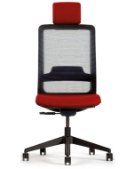 Verco Operator/Task Chair - Max High Back Task Chair with Headrest