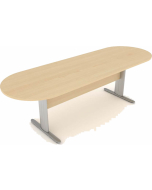 Elite Optima Plus Double D Ended Meeting Table
