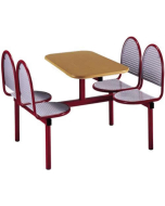 HOF Laser Range 4 Seat Modular Canteen Fast food Unit