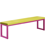 Urban 40/40 Robust School Bench Seat and Seat Pad W1700 x D350 (Premium  Frame Colours)