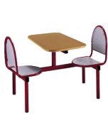 Laser Range 2 Seat Modular Canteen Fast food Unit