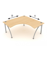 Elite Callisto Symmetrical Crescent Workstation