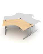Elite Kassini Crank Handle Version Height Adjustabl 120° Workstation