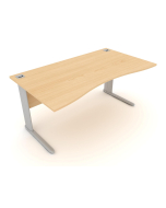 Elite Optima Plus 900mm Double Wave Desk