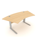 Elite Office Furniture Optima Plus Radius Reception Desk