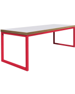 Urban 40/40 Robust 25mm Laminate Top School Bench Dining Table W1500 x D750 (Premium Frame Colours)