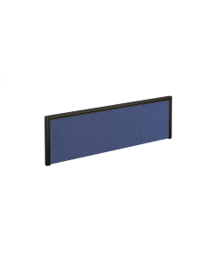 BT Focus Blue Fabric Straight Desktop Screen Inc Aluminium Frame