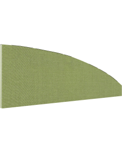 Innovate Venice Non-Linking Fabric Desk Mounted Arc Screen 480-50mm High
