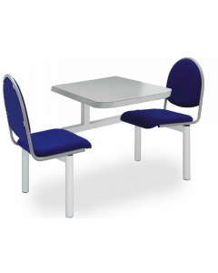 Bistro Range 2 Seat Modular Units With Vinyl Seats
