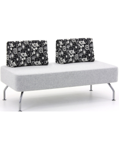 Verco Soft Seating - Brix Two Seater Unit with a Two Backs