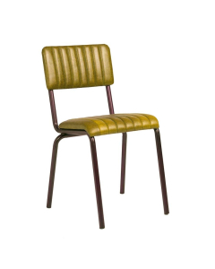 ZP CORE Ribbed Side Chair – Lascari Vintage Gold