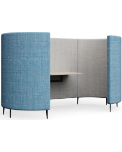 Delia Flexi 2 Person Den with Table & No Seats