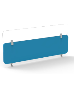 Innovate Covid 19 - Coronavirus 200mm High Desk Mounted Screens Risers - 5mm Thick
