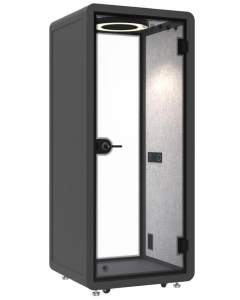 BT Single Occupancy Telephone Pod with White Flip Down Table