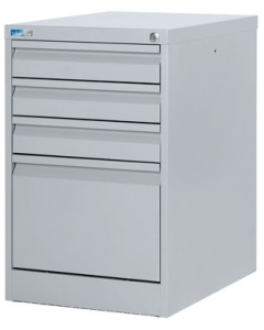 Silverline M:Line 1 Filing Drawer + 3 Storage Drawers