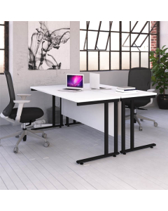 BT Focus Cantilever Rectangular Desks 600mm & 800mm Deep