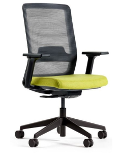 Verco Operator/Task Chair - Max High Back Task Chair with Adjustable Arms