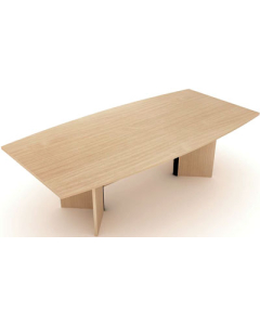 Elite Windsor Barrel Shaped Conference Table Seats 8 People