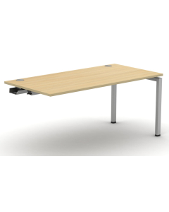 Soho2 Single Starter Add-On Module Beam Desk 800mm Deep Inc Telescopic Cable Tray