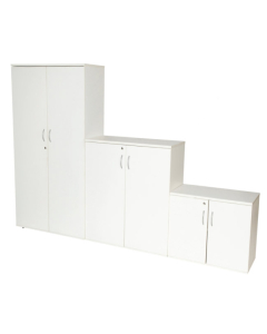 White Stationery Cupboards