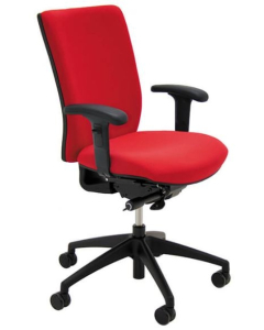 Verco Operator/Task Chair - Pop High Back Task Chair with Adjustable Arms