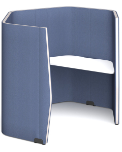 DMS Educational Hexagonal Study Workstation Pod (Left Handed or Right Handed)