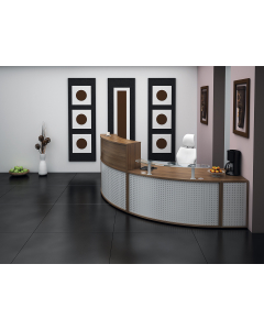Receptive 2 Modular Curved Reception Unit