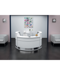 Receptive 3 Modular Curved Reception Unit