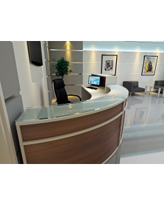 Receptive 6 Modular Curved Reception Unit