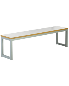 Urban 40/40 Robust 25mm Laminate Top School Bench Seat W1100 x D350 (Std Frame Colours)